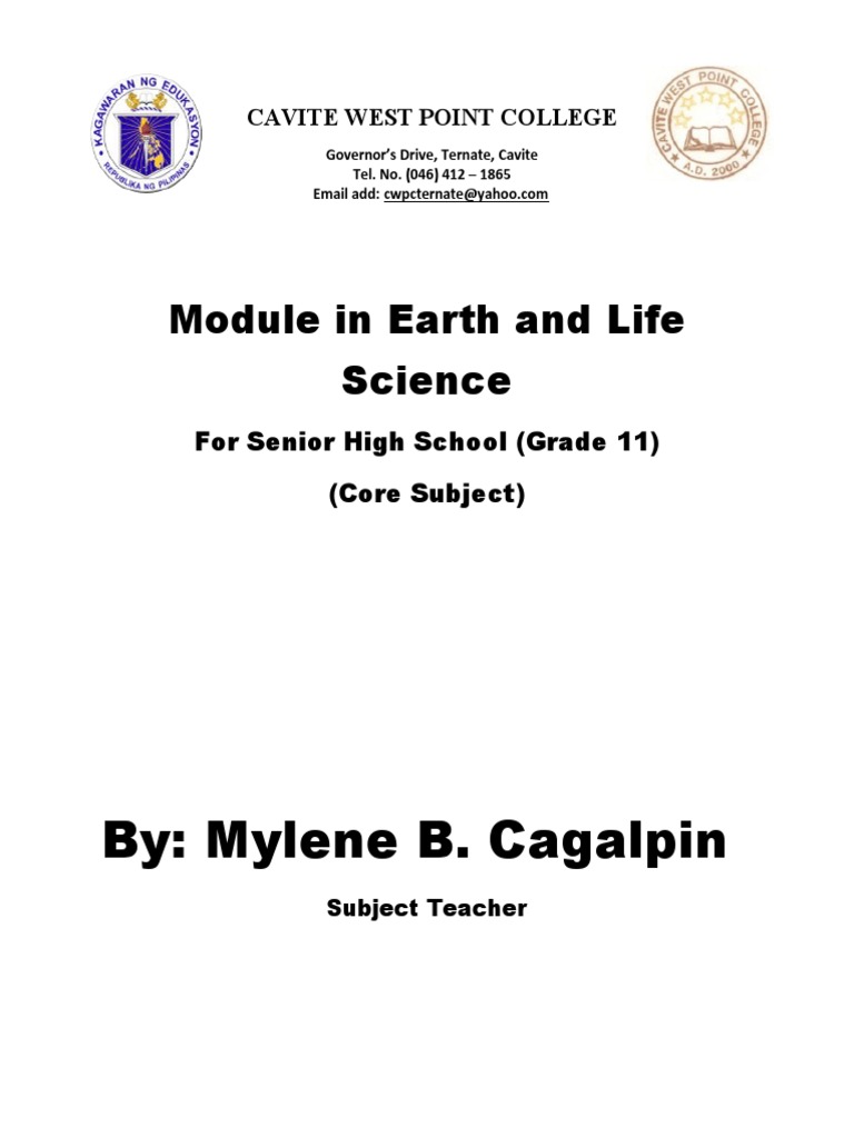 Module in Earth and Life Science PDF Universe Solar System