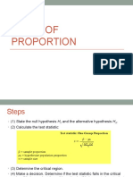 Proportion Correlation