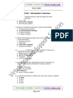 MGT211 - Introduction To Business - Solved - Final Term Paper - 03 PDF