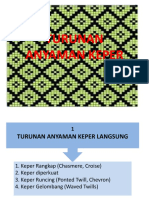 Anyaman Turunan Keper PDF