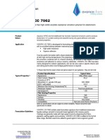 Visicryl Ec 7062: Technical Information