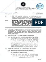 LOCAL BUDGET CIRCULAR NO. 119-B Ammendment To LBC 119 - Guidelines On The Release of LGSF