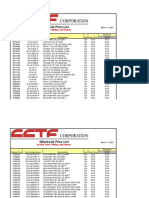 Wholesale Price List: Q-2020 Tube Fittings and Valves