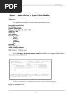 Chapter 1 - An Introduction To Synon/2E Data Modeling: Objectives