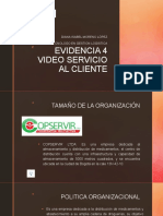 Evidencia 4 Video Servicio Al Cliente