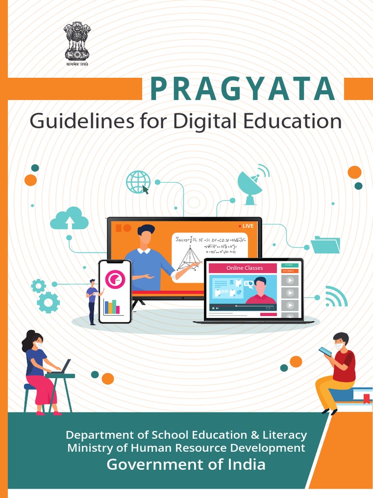 Guidelines For Digital Education: Pragyata | PDF | Educational ...