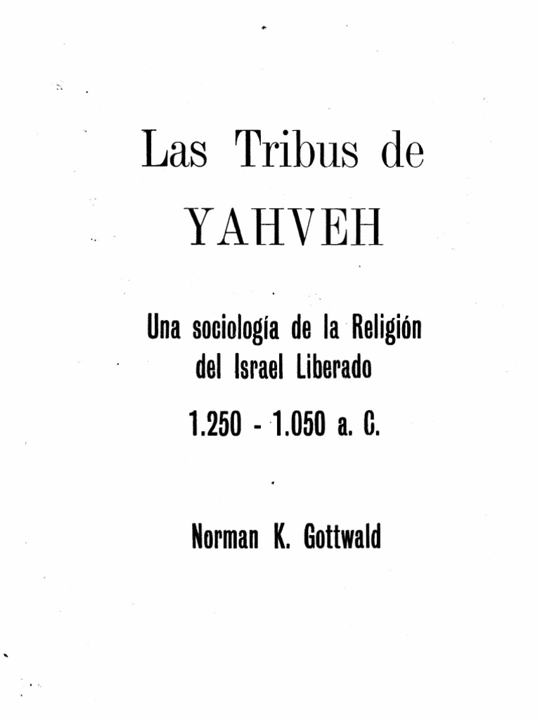 Las Tribus de Yahveh PDF | PDF