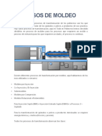 Proceso de Moldeo