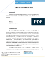 Proyecto Nuestra Artística Cartelera PDF