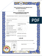 Ijazah SPK 2017 Jenjang SMP