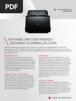 Scanner Canon ImageFORMULA DR C230 Brochure