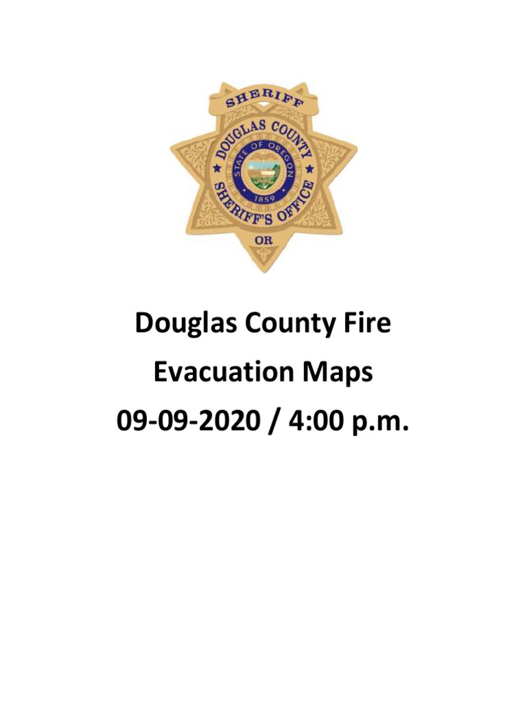 Douglas County Fire Evacuation Maps | PDF | Travel | Home & Garden