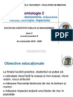 LP 9 - Epidemiologie 2. Epidemiometrie