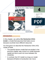 Trade and Resources: The Heckscher-Ohlin Model