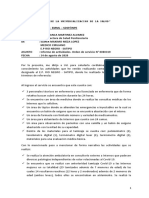 Informe de actividades médicas en EP Rio Negro