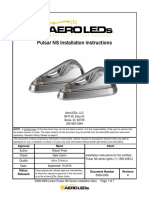 Pulsar NS Installation Instructions: Approval Name Intent