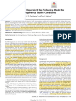 Vehicle-Type Dependent Car-Following Model For TVM & KVR Done