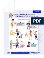 Affiche Rentr e 2020 - Face Au Coronavirus Les Bons Gestes Adopter - Primaire 71335 PDF