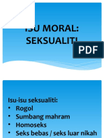 ISU MORAL SEKSUALITI