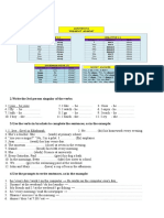 Actividad 2 Ingles 3er Año Simple Present Repaso