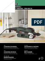 Manual PARKSIDE PWS 125 A1 Amoladora, PDF, Enchufes y tomas de corriente  alterna