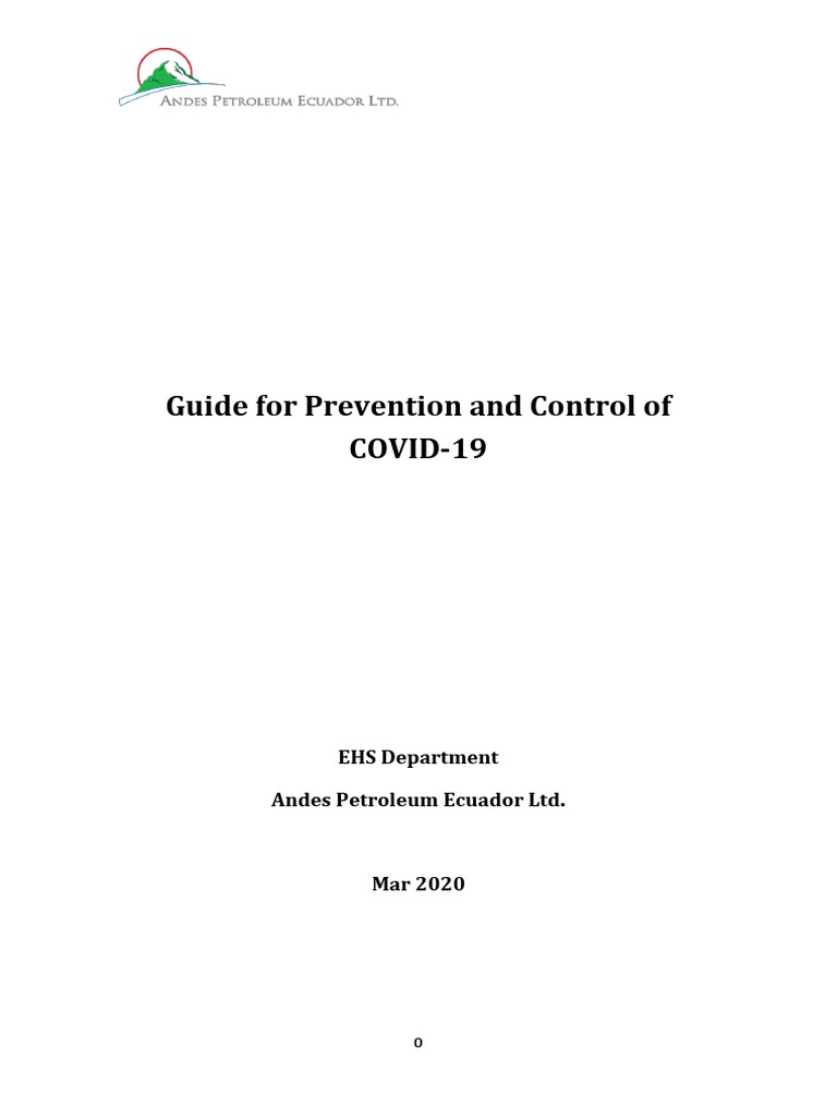 Covid 19 Prevention Guide PDF | PDF | Disinfectant | Hygiene