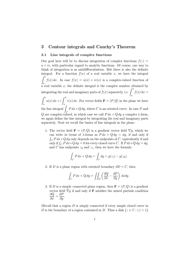 Cpx 3 Pdf Differential Form Integral