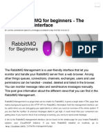 RabbitMQ For Beginners - The Management Interface