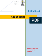 Casing Design: Drilling Report