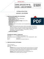 HDSM - Alcohol Etilico 70°