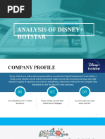 Analysis of Disney+ Hotstar