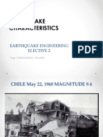 Earthquake Characteristics