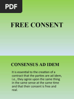 Free Consent