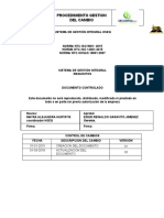 Hse-Pr-04. Procedimiento Gestion Del Cambio