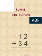 Sumas sin llevar paso a paso