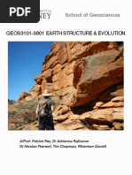 GEOS3101-3801 Earth Structure & Evolution: School of Geosciences