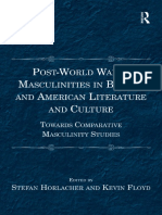 (Incompleto) Post-World War II Masculinities in British and American Literature and Culture - Stefan Horlacher PDF