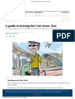 A Guide To Leaving The UAE Stress-Free - Lifestyle - Gulf News
