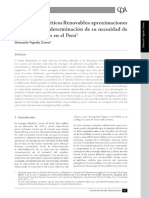 Vista de Recursos Energéticos Renovables_ aproximaciones conceptuales y determinación de su necesidad de implementación en el Perú