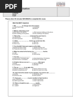 English Level Test