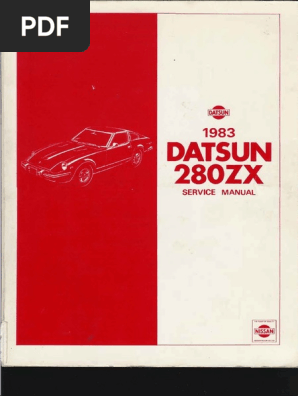 1983 Datusn 280ZX Service Manual PDF | PDF