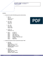 5.2.2 Algorithms Worksheet 2 Operators Student