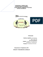 Informe Niveles y Funciones Del Lenguaje