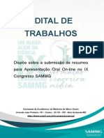 EDITALDETRABALHOSIXCONGRESSOSAMMG2020 PDF 0e1f254c23694236aa21