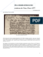 Guillermo Toro-Lira - Botijas Peruleras de Vino, Pisco 1577 (2017)