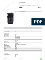 PowerPact H-Frame Molded Case Circuit Breakers - HDA36150