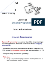 Analysis and Design of Algorithms (ICE 3101) : Dynamic Programming