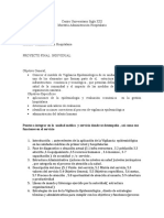 Puntos Del Proyecto Final Administracion Hospitalaria