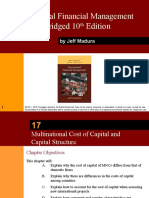 International Financial Management Abridged 10 Edition: by Jeff Madura