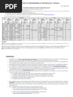 Thapar Institute of Engineering & Technology, Patiala: Third Online Counselling - Branch/Category Wise Cut-Off